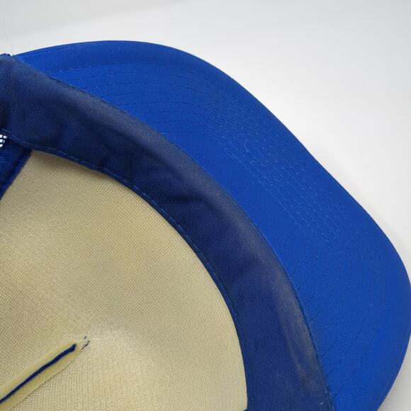 U.S. Air Force Snapback Trucker Hat Blue One Size Adjustable Mesh Back Mohr's - Picture 8 of 9